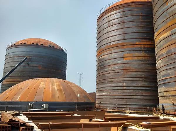 巫山焦粉钢板仓